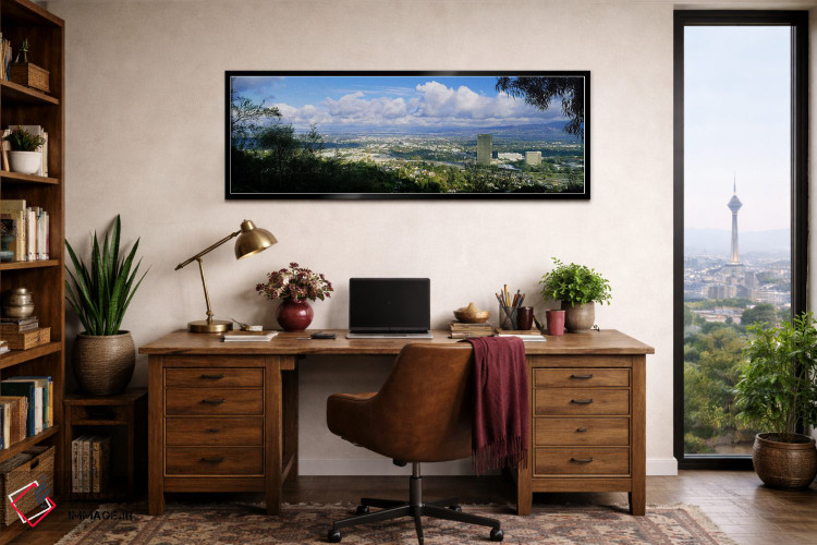 تابلو دکوراتیو Studio City, San Fernando Valley, Los Angeles, Californ… اثر پانورامیک ایمجز - D2B