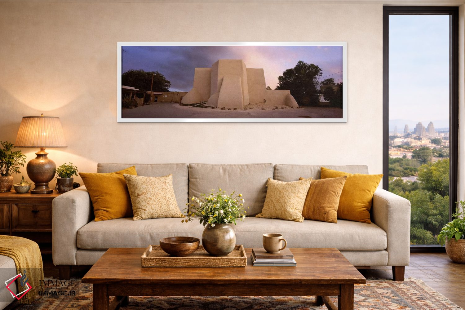 تابلو دکوراتیو San Francisco de Asis Church, Ranchos De Taos, New Mexi… اثر پانورامیک ایمجز - D4W