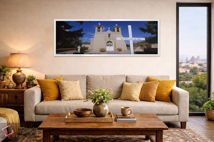 تابلو دکوراتیو San Francisco de Asis Church, Ranchos De Taos, New Mexi… اثر پانورامیک ایمجز - D4W