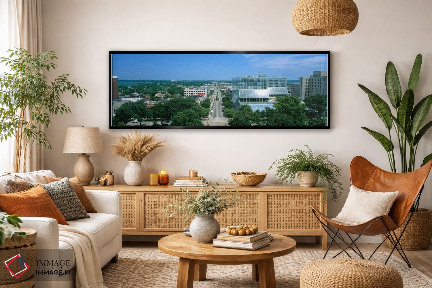 تابلو دکوراتیو E. Washington Ave, Madison, Wisconsin, USA,نمای بالا از… اثر پانورامیک ایمجز - D4B