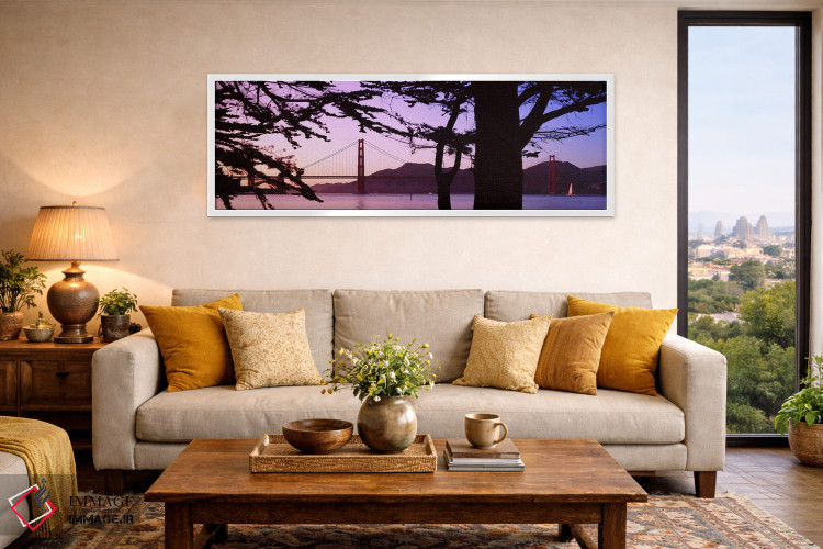 تابلو دکوراتیو Golden Gate Bridge, San Francisco, California, USA,پل م… اثر پانورامیک ایمجز - D5W