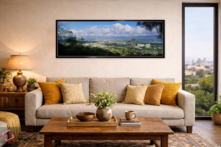 تابلو دکوراتیو Studio City, San Fernando Valley, Los Angeles, Californ… اثر پانورامیک ایمجز - D6B