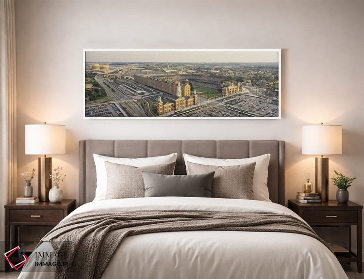 تابلو دکوراتیو Oriole Park at Camden Yards, Baltimore, Maryland, USA,ن… اثر پانورامیک ایمجز - D3W
