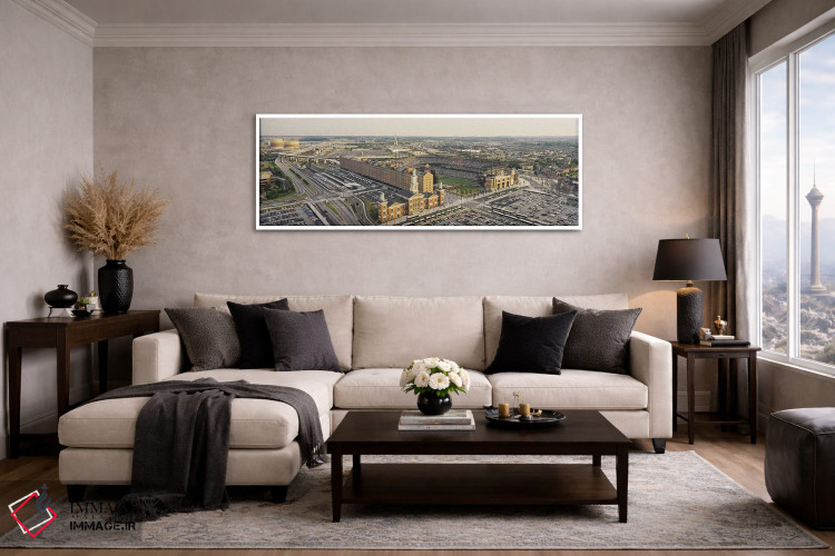 تابلو دکوراتیو Oriole Park at Camden Yards, Baltimore, Maryland, USA,ن… اثر پانورامیک ایمجز - D4W