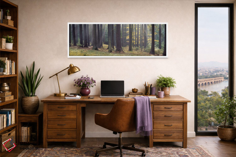 تابلو دکوراتیو South Bohemia, Czech Republic,درختان جنگل، بوهمیای جنوب… اثر پانورامیک ایمجز - D1W