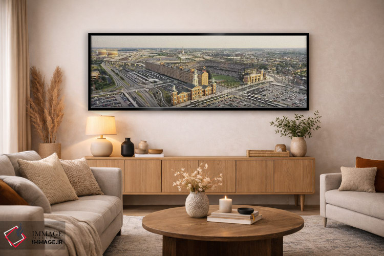 تابلو دکوراتیو Oriole Park at Camden Yards, Baltimore, Maryland, USA,ن… اثر پانورامیک ایمجز - D5B