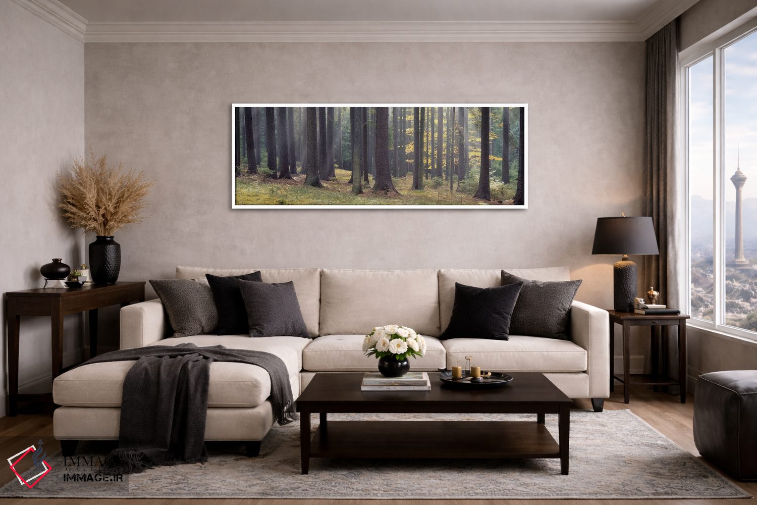 تابلو دکوراتیو South Bohemia, Czech Republic,درختان جنگل، بوهمیای جنوب… اثر پانورامیک ایمجز - D4W