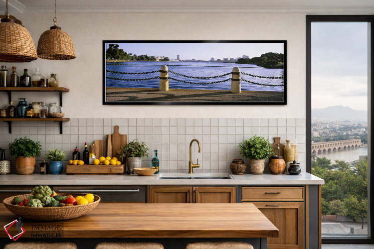 تابلو دکوراتیو Lake Merritt, Oakland, California, USA,دریاچه در یک شهر… اثر پانورامیک ایمجز - D3B