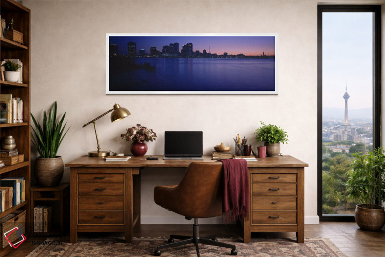 تابلو دکوراتیو New Orleans, Louisiana, USA,ساختمان ها کنار آب، نیواورل… اثر پانورامیک ایمجز - D1W
