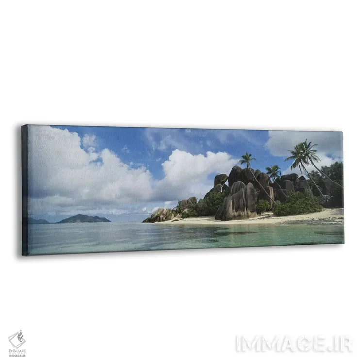 تابلو دکوراتیو La Digue Island, Republic Of Seychelles,انس سورس دارژان… اثر پانورامیک ایمجز - نمای پرسپکتیو محصول