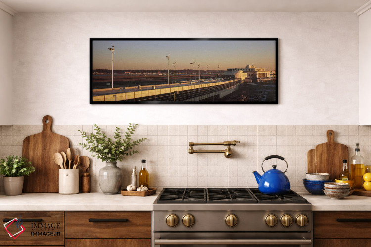 تابلو دکوراتیو Ronald Reagan Washington National Airport, Washington D… اثر پانورامیک ایمجز - D2B
