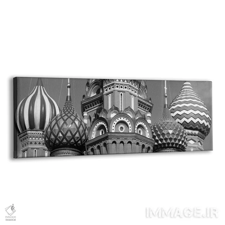 تابلو دکوراتیو St. Basil's Cathedral, Red Square, Moscow, Russia ,نمای… اثر پانورامیک ایمجز - نمای پرسپکتیو محصول