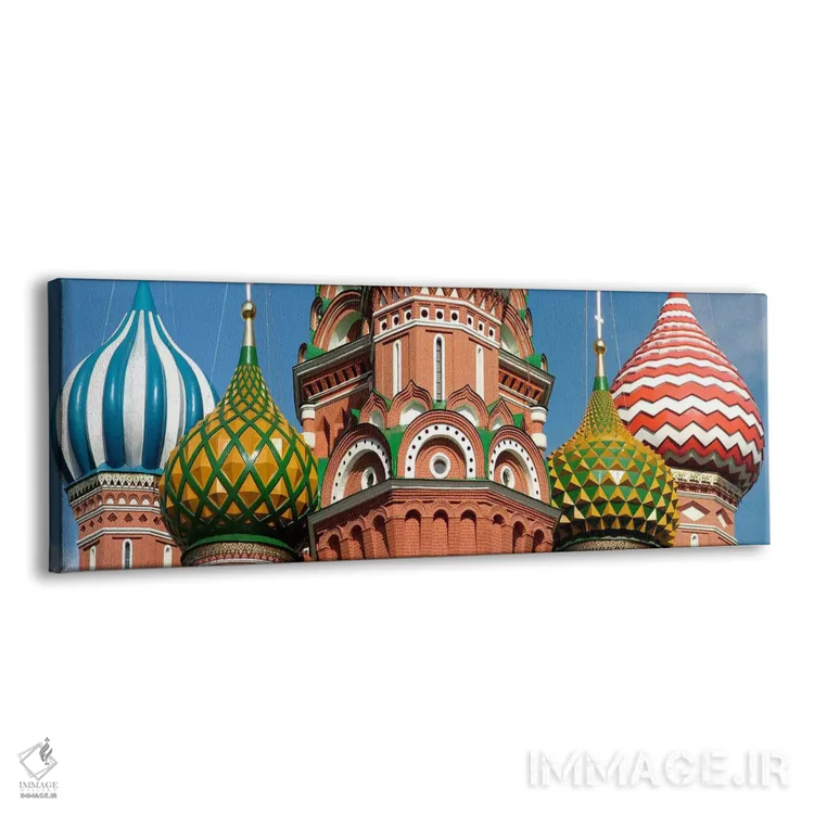 تابلو دکوراتیو St. Basil's Cathedral, Red Square, Moscow, Russia,نمای… اثر پانورامیک ایمجز - نمای پرسپکتیو محصول