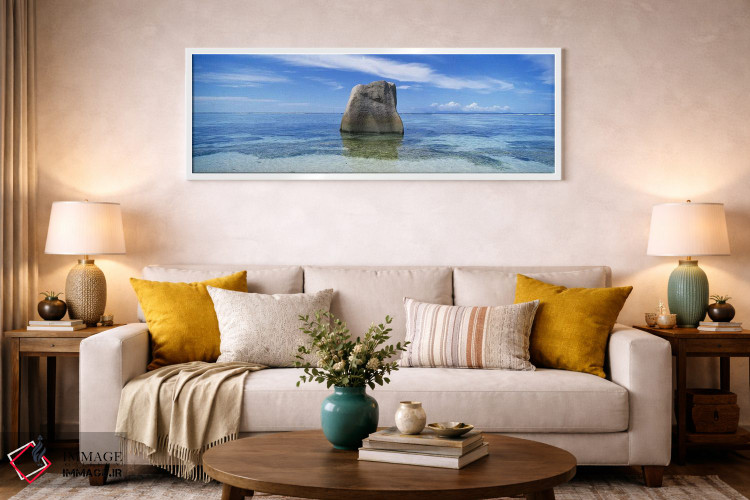 تابلو دکوراتیو Anse Source D'argent Beach, La Digue Island, Seychelles… اثر پانورامیک ایمجز - D2W