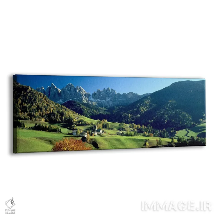 تابلو دکوراتیو Val di Funes, South Tyrol, Trentino-Alto Adige, Italy,س… اثر پانورامیک ایمجز - نمای پرسپکتیو محصول