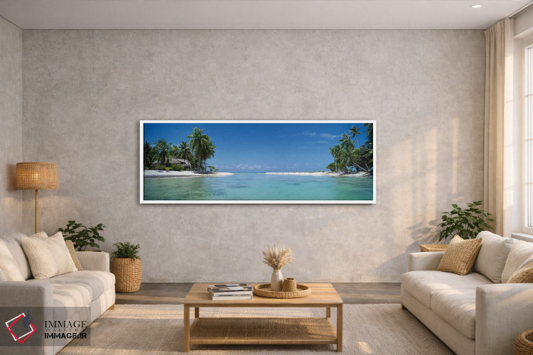 تابلو دکوراتیو Tikehau, Palliser Islands, French Polynesia,منظره گرمسی… اثر پانورامیک ایمجز - D2W