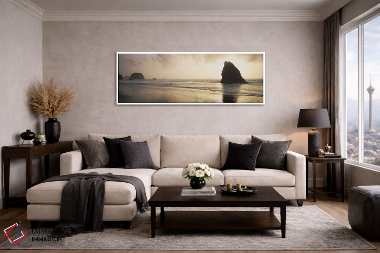 تابلو دکوراتیو Mendocino County, California, USA,نمای زیبا از اقیانوس… اثر پانورامیک ایمجز - D3W