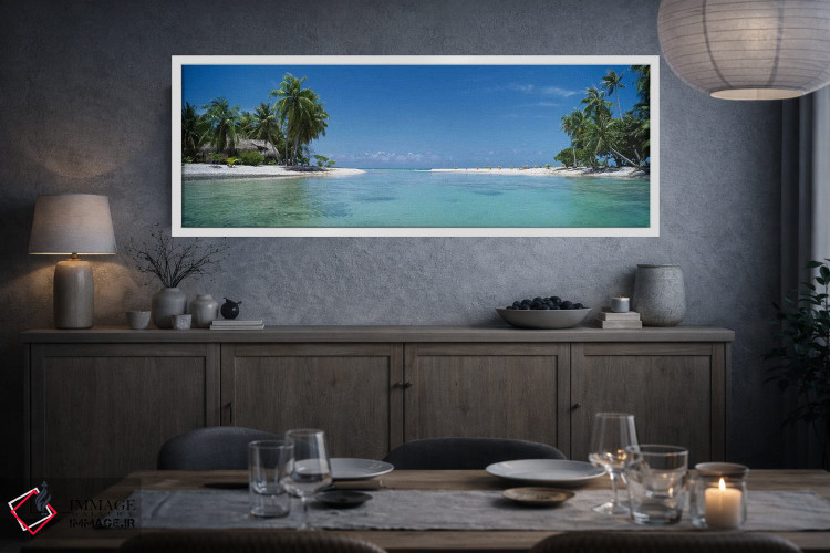 تابلو دکوراتیو Tikehau, Palliser Islands, French Polynesia,منظره گرمسی… اثر پانورامیک ایمجز - D3W