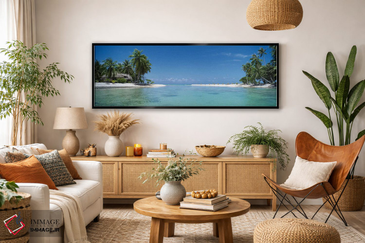 تابلو دکوراتیو Tikehau, Palliser Islands, French Polynesia,منظره گرمسی… اثر پانورامیک ایمجز - D4B