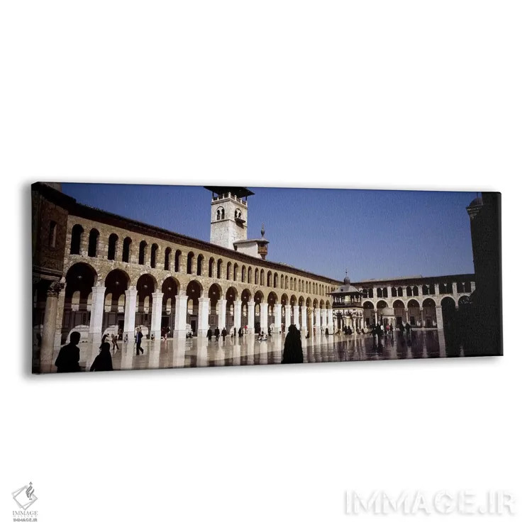تابلو دکوراتیو Umayyad Mosque, Damascus, Syria #2,گروهی از مردم در حال… اثر پانورامیک ایمجز - نمای پرسپکتیو محصول