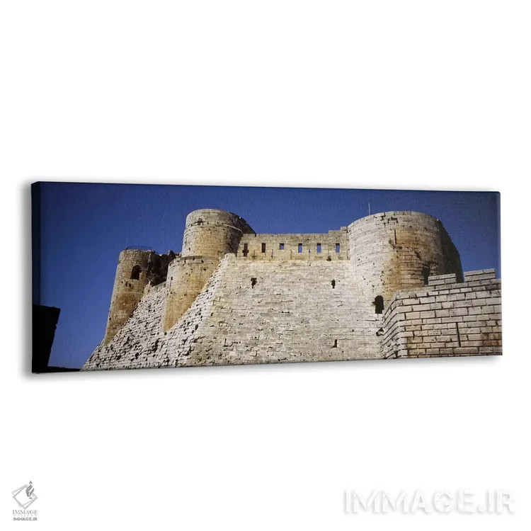 تابلو دکوراتیو Crac Des Chevaliers Fortress, Crac Des Chevaliers, Syri… اثر پانورامیک ایمجز - نمای پرسپکتیو محصول