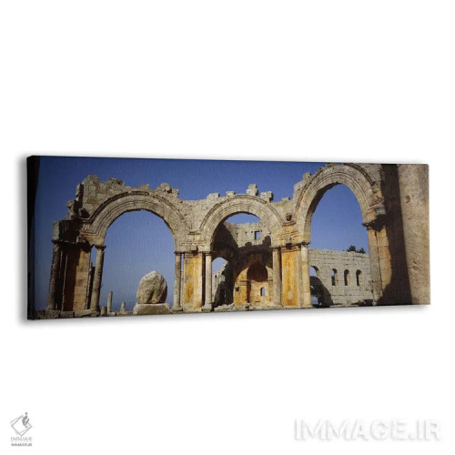 تابلو دکوراتیو St. Simeon Church, Aleppo, Syria,ویرانه های قدیمی کلیسا… اثر پانورامیک ایمجز - نمای پرسپکتیو محصول