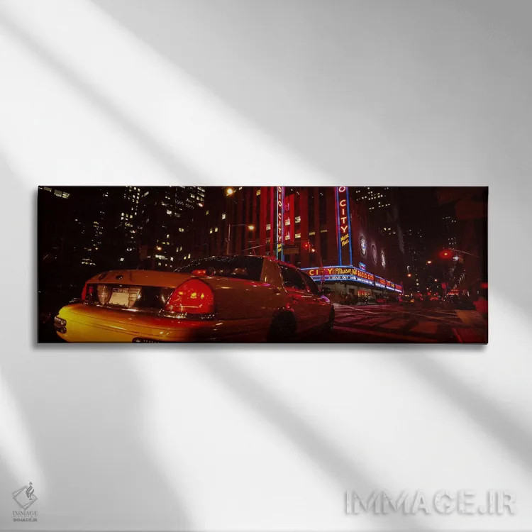 تابلو دکوراتیو Radio City Music Hall, Rockefeller Center, Manhattan, N… اثر پانورامیک ایمجز - نمای روبهرو روی دیوار