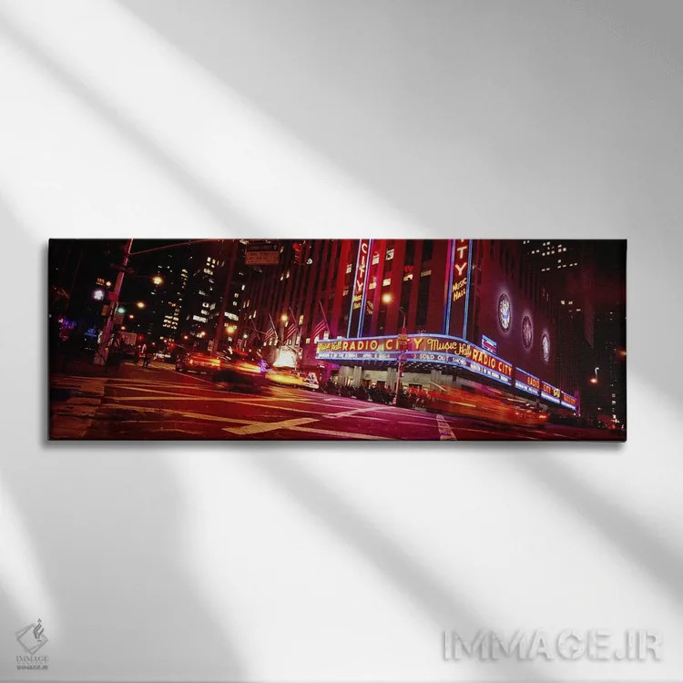 تابلو دکوراتیو Rockefeller Center, Manhattan, New York City, New York… اثر پانورامیک ایمجز - نمای روبهرو روی دیوار