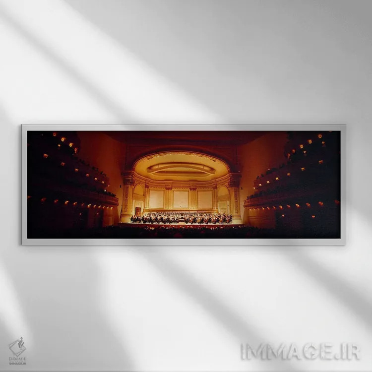 تابلو دکوراتیو Carnegie Hall, New York City, New York state, USA,اجراک… اثر پانورامیک ایمجز - نمای قابدار سفید
