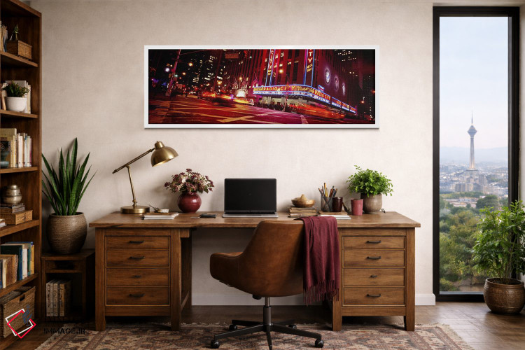 تابلو دکوراتیو Rockefeller Center, Manhattan, New York City, New York… اثر پانورامیک ایمجز - D1W