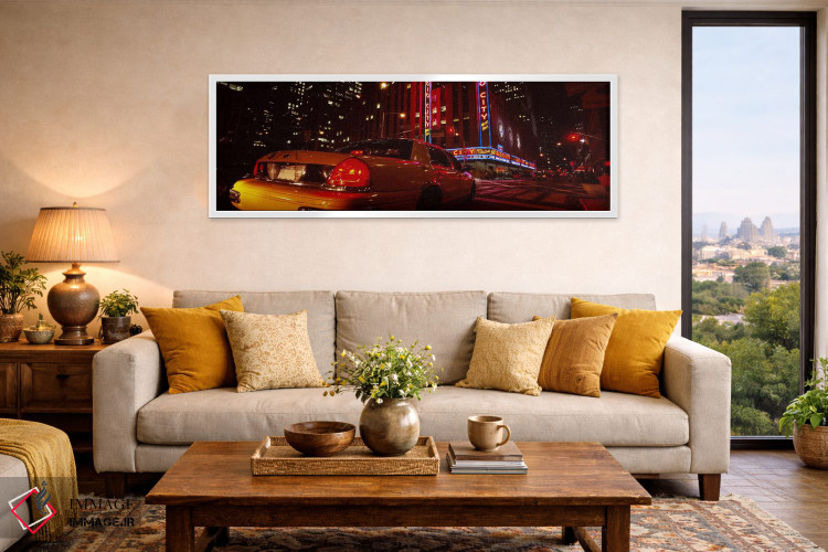 تابلو دکوراتیو Radio City Music Hall, Rockefeller Center, Manhattan, N… اثر پانورامیک ایمجز - D5W