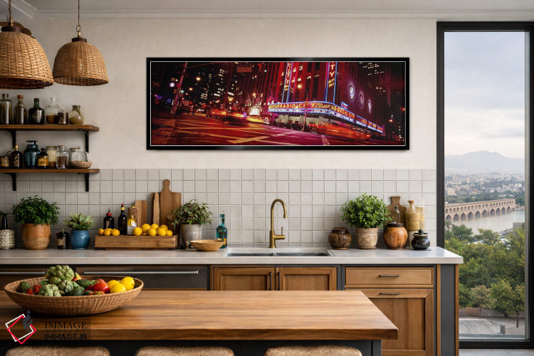 تابلو دکوراتیو Rockefeller Center, Manhattan, New York City, New York… اثر پانورامیک ایمجز - D3B