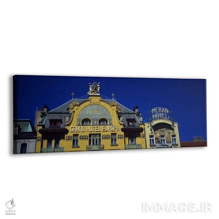 تابلو دکوراتیو Grand Hotel Europa, Prague, Czech Republic,نمای بالایی… اثر پانورامیک ایمجز - نمای پرسپکتیو محصول