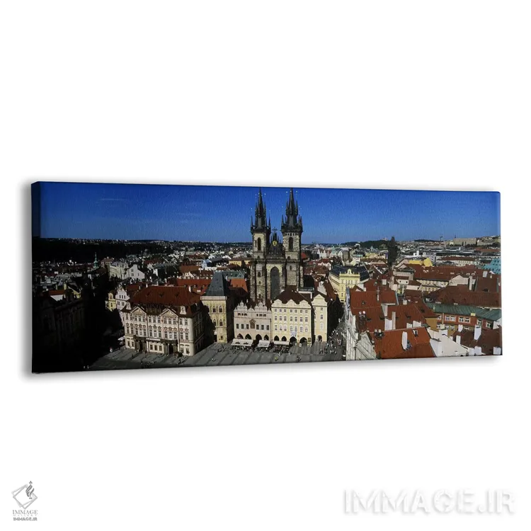 تابلو دکوراتیو Prague Old Town Square, Old Town, Prague, Czech Republi… اثر پانورامیک ایمجز - نمای پرسپکتیو محصول