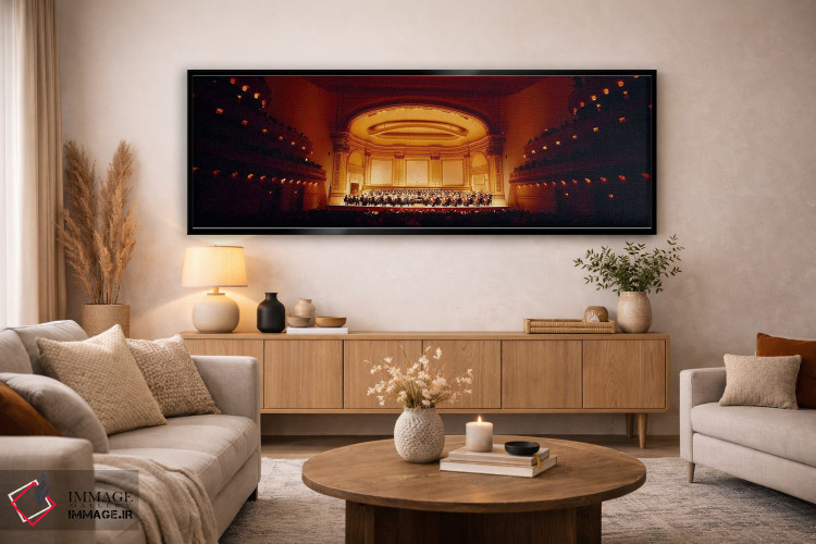تابلو دکوراتیو Carnegie Hall, New York City, New York state, USA,اجراک… اثر پانورامیک ایمجز - D5B