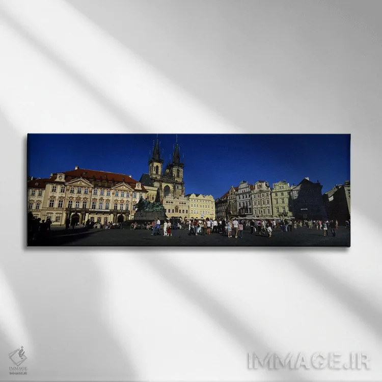تابلو دکوراتیو Prague Old Town Square, Old Town, Prague, Czech Republi… اثر پانورامیک ایمجز - نمای روبهرو روی دیوار