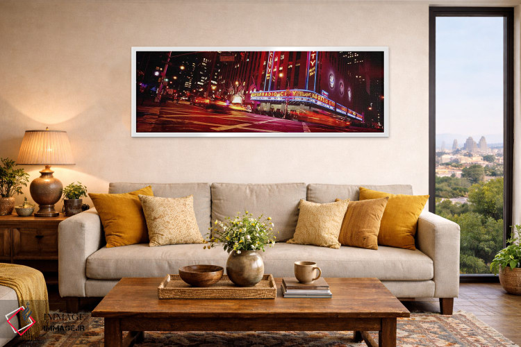 تابلو دکوراتیو Rockefeller Center, Manhattan, New York City, New York… اثر پانورامیک ایمجز - D5W