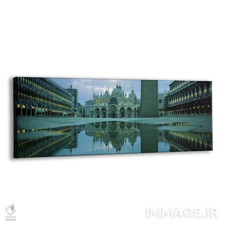 تابلو دکوراتیو St. Mark's Cathedral, St. Mark's Square, Venice, Veneto… اثر پانورامیک ایمجز - نمای پرسپکتیو محصول