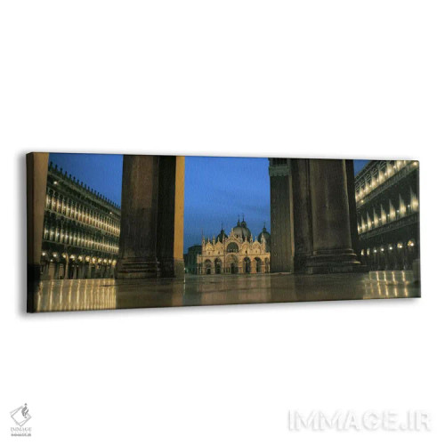 تابلو دکوراتیو St. Mark's Cathedral, St. Mark's Square, Venice, Veneto… اثر پانورامیک ایمجز - نمای پرسپکتیو محصول