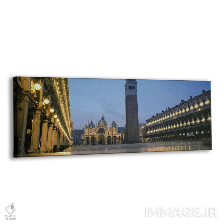 تابلو دکوراتیو St. Mark's Cathedral, St. Mark's Square, Venice, Veneto… اثر پانورامیک ایمجز - نمای پرسپکتیو محصول