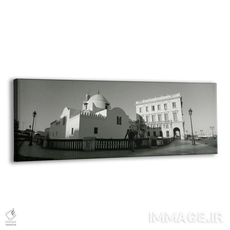 تابلو دکوراتیو Jamaa-El-Jedid, Algiers, Algeria,نمای زاویه پایین از مس… اثر پانورامیک ایمجز - نمای پرسپکتیو محصول
