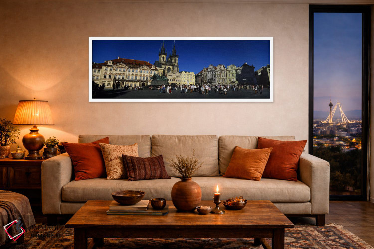 تابلو دکوراتیو Prague Old Town Square, Old Town, Prague, Czech Republi… اثر پانورامیک ایمجز - D4W