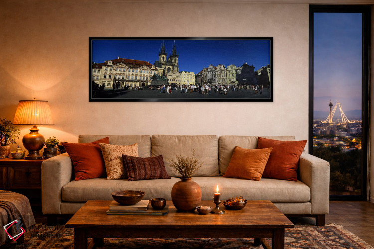 تابلو دکوراتیو Prague Old Town Square, Old Town, Prague, Czech Republi… اثر پانورامیک ایمجز - D5B