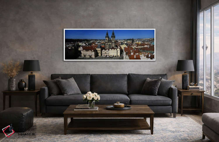 تابلو دکوراتیو Prague Old Town Square, Old Town, Prague, Czech Republi… اثر پانورامیک ایمجز - D3W