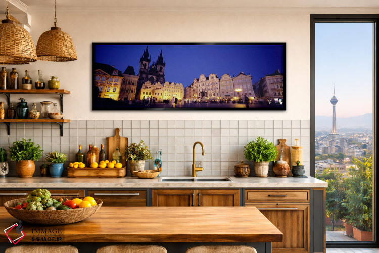 تابلو دکوراتیو Prague Old Town Square, Old Town, Prague, Czech Republi… اثر پانورامیک ایمجز - D2B