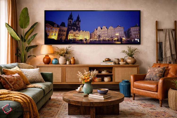 تابلو دکوراتیو Prague Old Town Square, Old Town, Prague, Czech Republi… اثر پانورامیک ایمجز - D3B