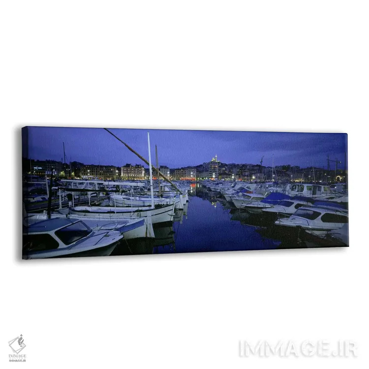 تابلو دکوراتیو Old Port, Marseille, Provence-Alpes-Cote d'Azur, France… اثر پانورامیک ایمجز - نمای پرسپکتیو محصول