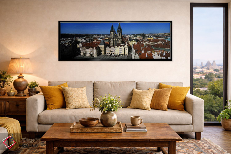 تابلو دکوراتیو Prague Old Town Square, Old Town, Prague, Czech Republi… اثر پانورامیک ایمجز - D6B