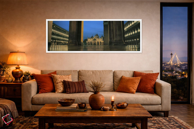 تابلو دکوراتیو St. Mark's Cathedral, St. Mark's Square, Venice, Veneto… اثر پانورامیک ایمجز - D4W