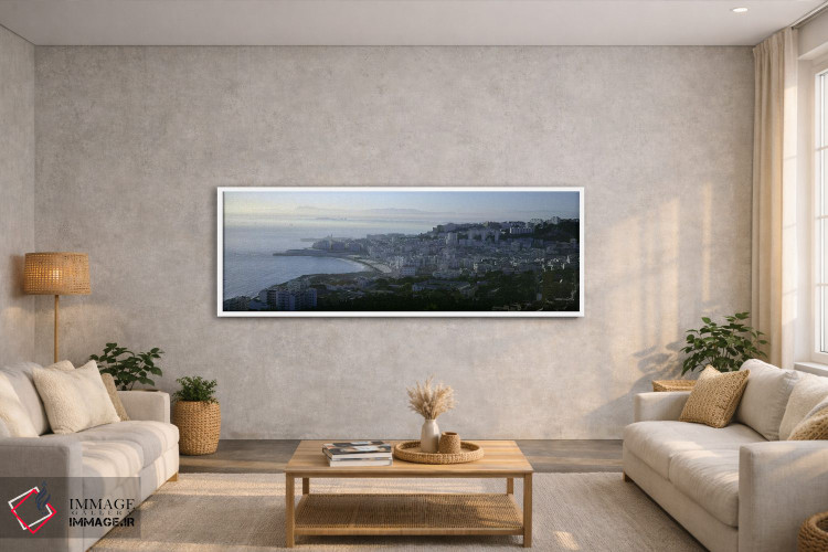 تابلو دکوراتیو Bab El Oued, Algiers, Algeria,نمای هوایی، باب الوادی، ا… اثر پانورامیک ایمجز - D2W